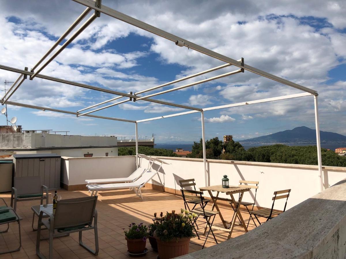 Апартаменти Casa Bice Amazing View Of Vesuvius Сорренто Екстер'єр фото